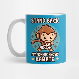 Karate Monkey Mug